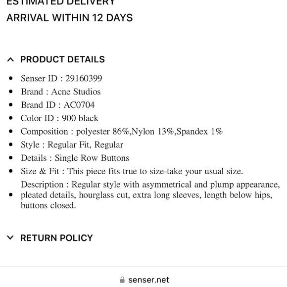 Acne Studios Button Down - Picture 5 of 8